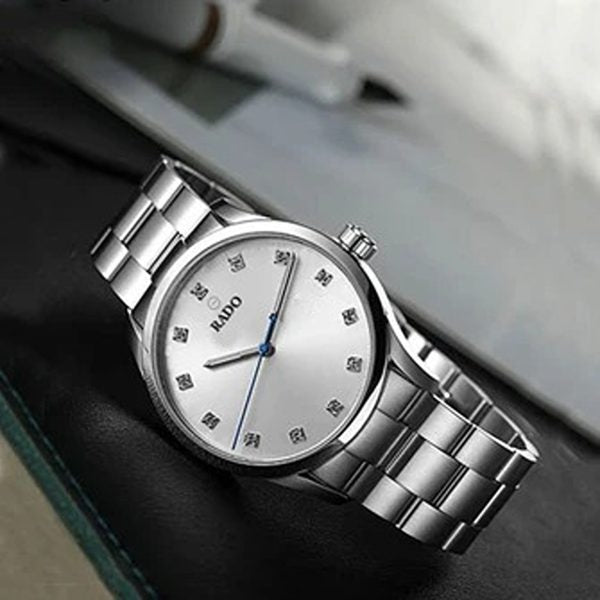 Rado Men’s Formal Stainless Steel Watch – Premium Quality with Gift Box