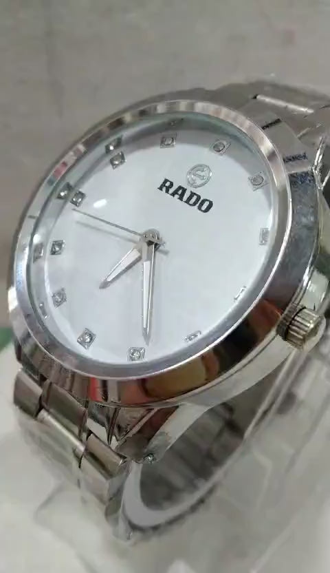 Rado Men’s Formal Stainless Steel Watch – Premium Quality with Gift Box