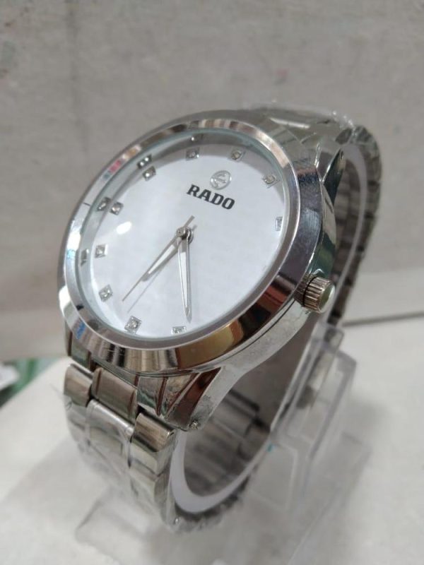 Rado Men’s Formal Stainless Steel Watch – Premium Quality with Gift Box